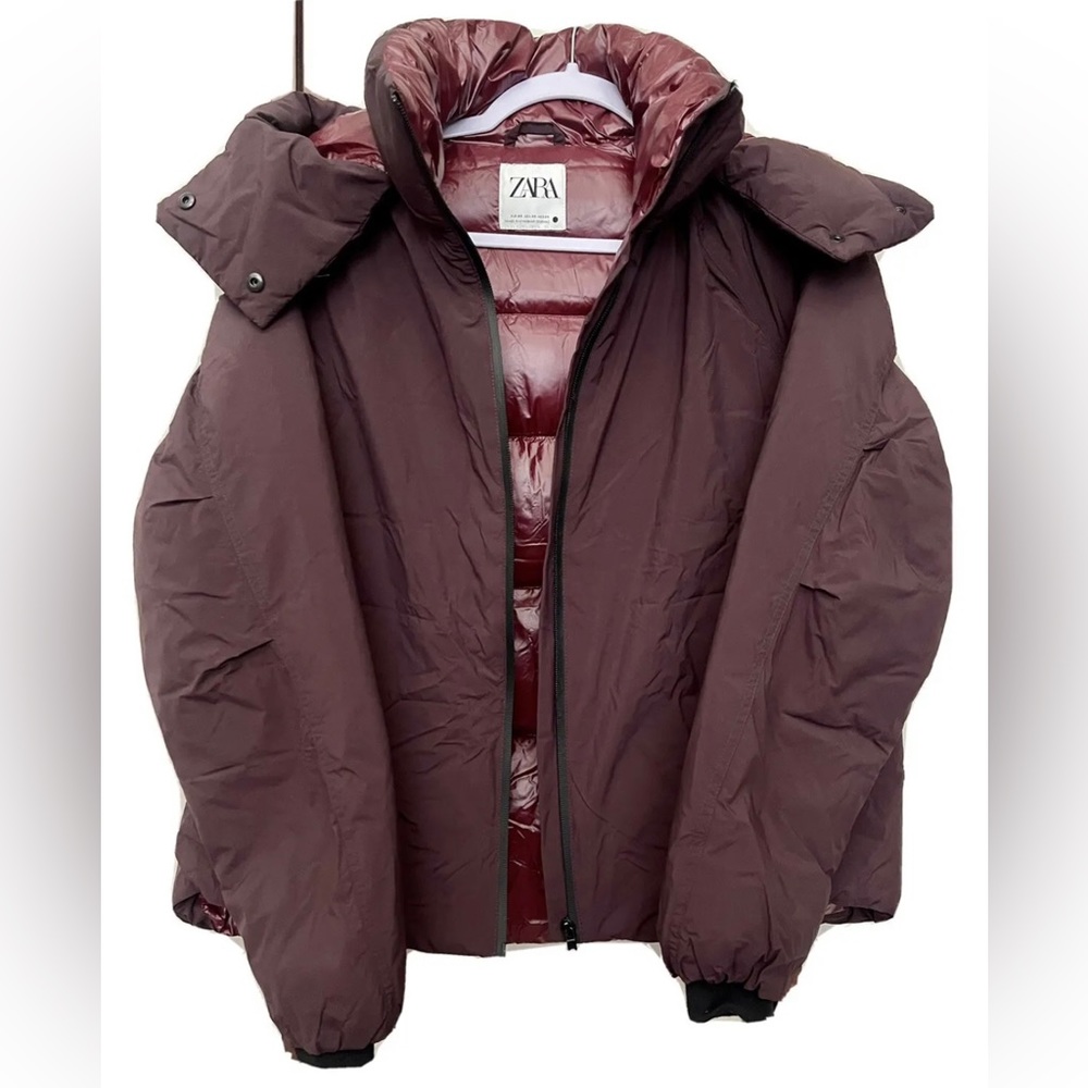 Zara cropped puffer jacket Xsmall